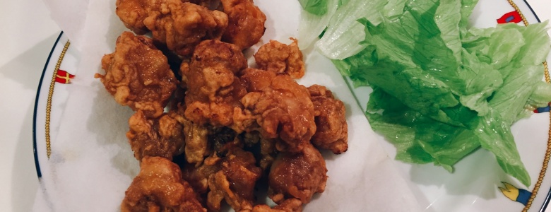 Karaage-fried chicken Japanese style