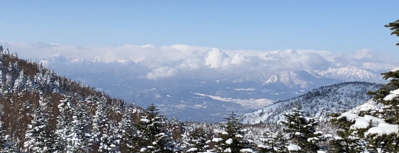 Shiga Kogen large ski resort in Nagano